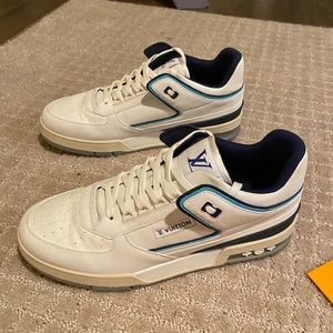 Louis Vuitton Sneaker Low White Blue